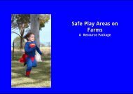 Safe Play Areas on Farms - Australian Centre for Agricultural Health ...