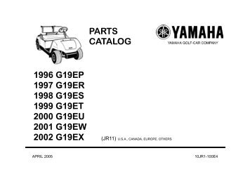 2001 G19 EW - Bennett Golf Cars