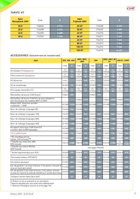 GÃ©othermie CIAT : - Euroconfort