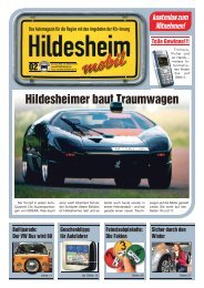 Hildesheimer baut Traumwagen - Verlag Team Schroedel