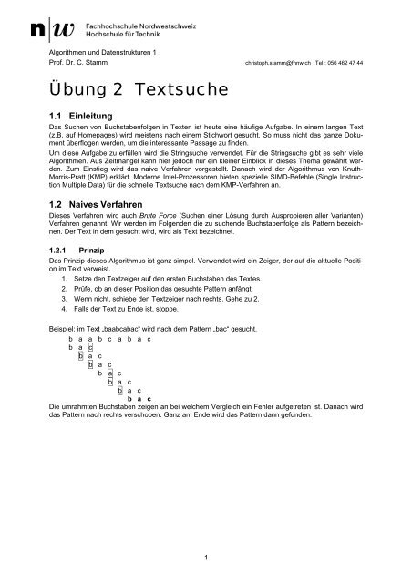 Ãbung 2 Textsuche