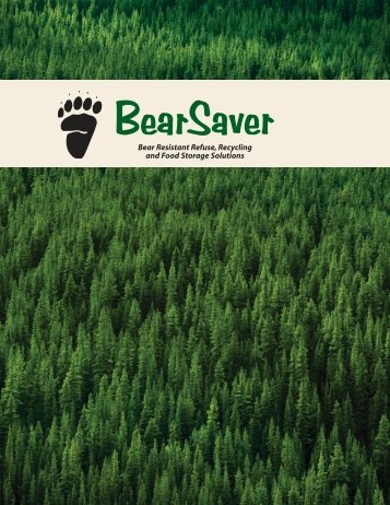 New! BearSaver Products Brochure!