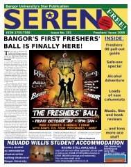 bangor's first freshers' ball is finally here! - Seren - Bangor University