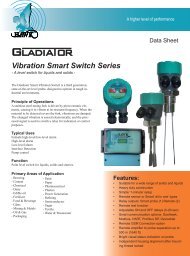 Gladiator Vibration Datasheet - Hawk Measurement Systems!