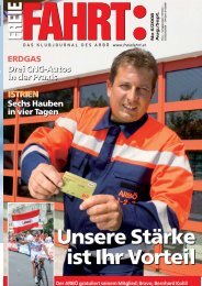 Unsere Stärke ist Ihr Vorteil Unsere Stärke ist Ihr Vorteil - Freie Fahrt