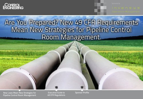 New 49 CFR Requirements Mean New Strategies for Pipeline ...