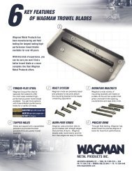 Wagman Metal Products, Inc.