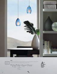 Rich, translucent Murano glass surrounds a small ... - Tech Lighting