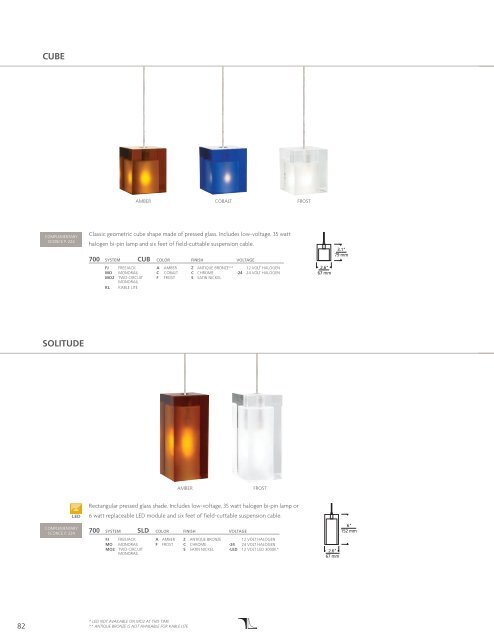 Rich, translucent Murano glass surrounds a small ... - Tech Lighting