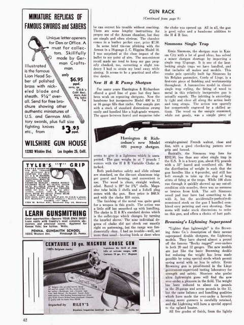 GUNS Magazine October 1956