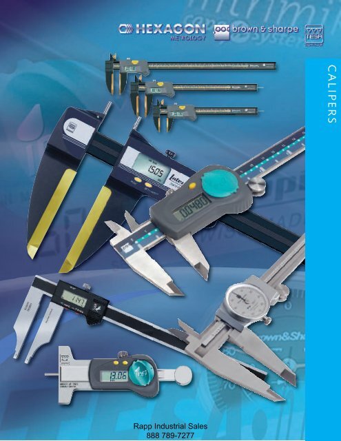 Metrology Equipment Catalog - Rapp Industrial Sales