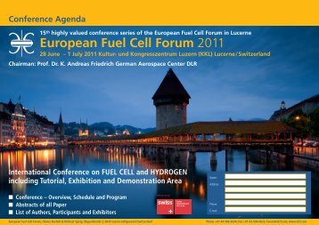 European Fuel Cell Forum 2011