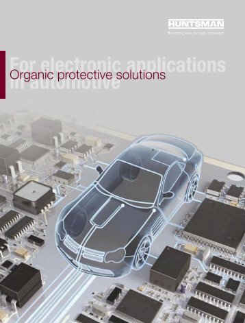 in automotive For electronic applications