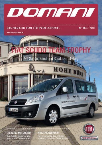 Die Stärken des Fiat Scudo spiegeln sich im ... - Fiat Professional