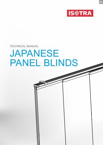 JAPANESE PANEL BLINDS - Isotra