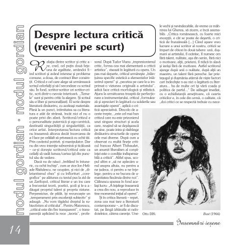 seria a treia, an II, nr. 4, aprilie 2010 - Insemnari Iesene