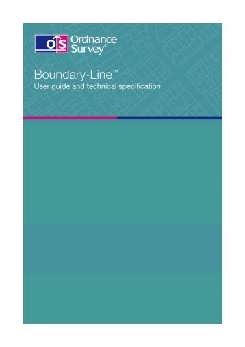 Boundary-Line user guide v1.2 - Digimap