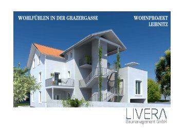 wohnprojekt leibnitz wohlfühlen in der grazergasse - Livera ...