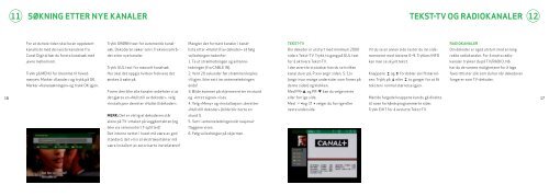 Brukerveiledning C1201 dekoder - PDF - Canal Digital Kabel-TV