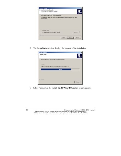 ESP901, ESP901E - Manual - One Port Serial Server ... - Delmation