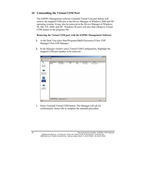 ESP901, ESP901E - Manual - One Port Serial Server ... - Delmation