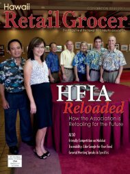 Read magazine - Hawaii Food Industry Assocation - HFIA