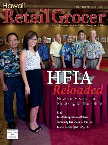 Read magazine - Hawaii Food Industry Assocation - HFIA