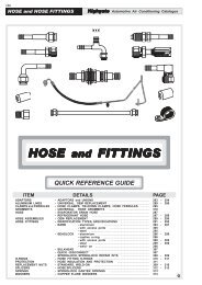 HOSE and FITTINGS - Highgate Car Air