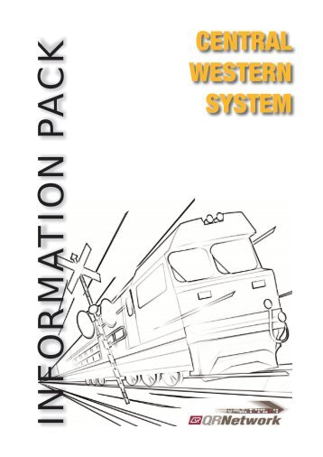 Central West System Information Pack - Issue 2 ... - Queensland Rail