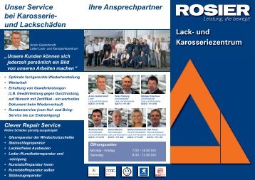 Lack- und Karosseriezentrum Ihre Ansprechpartner Unser Service ...