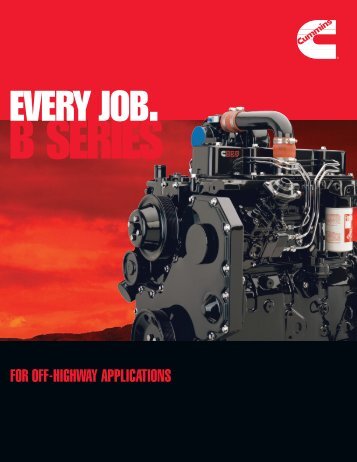 FOR OFF-HIGHWAY APPLICATIONS - Cummins Engines