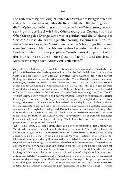 Das Universale Recht bei Johannes Calvin - Doria