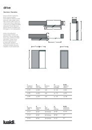 scheda tecnica - Lualdi Porte