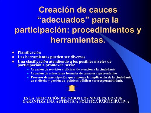 TRANSVERSALIDAD DE LA PARTICIPACIÃN CIUDADANA ...