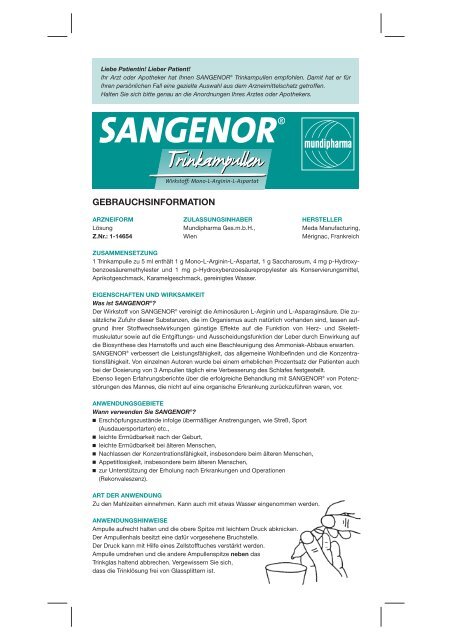 Sangenor GI - Mundipharma