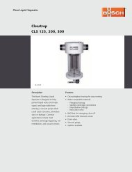 Cleartrap Liquid Separator - Mcschroeder.com