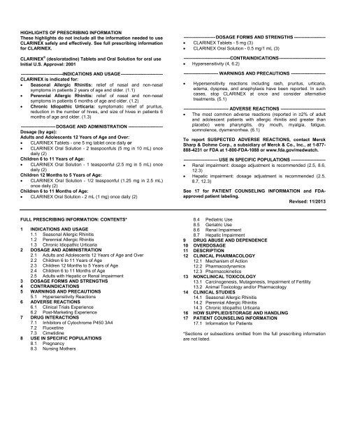 Clarinex 5 Mg