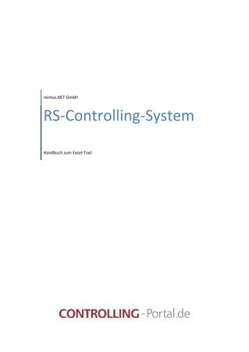 RS-Controlling-System - Controlling-Portal.de
