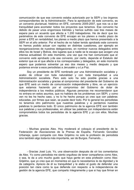 Alex Grijelmo Presidente de la Agencia EFE - Nueva EconomÃ­a FÃ³rum