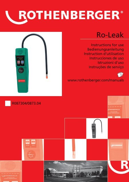 MANUAL RO-LEAK.indd - Rothenberger