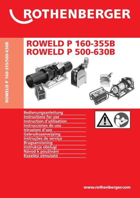BA Umschlag ROWELD P160-630B Paket K-0810.cdr - Rothenberger