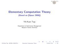 Elementary Computation Theory
