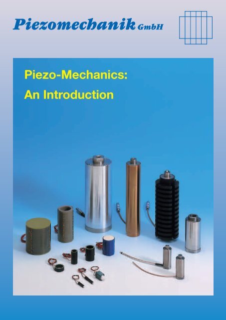 231575 Piezo-Mechanics GB