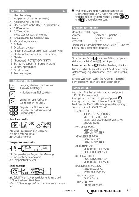 rotest gw digital v2.2 - Rothenberger