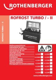 rofrost turbo / - ii - Rothenberger
