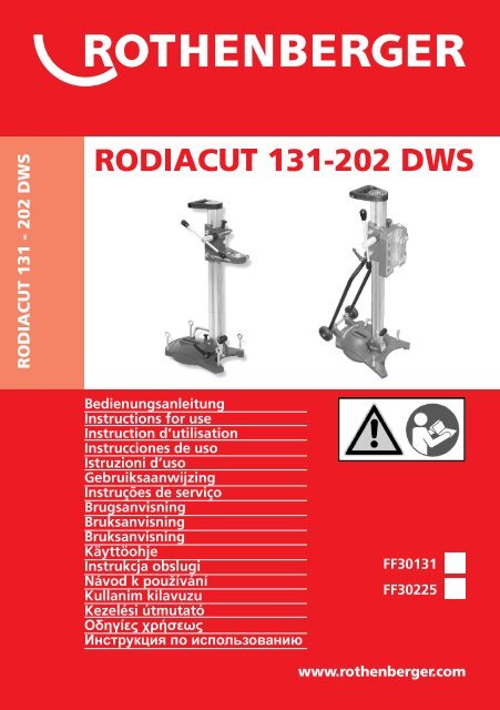 BA RODIACUT 131-202 DWS Umschlag PaketC-0908 - Rothenberger