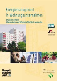 Energiemanagement in Wohnungsunternehmen - IFEU - Institut für ...