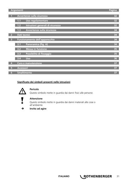 BA Umschlag RODIACUT 170-270 PRO 0808 - Rothenberger