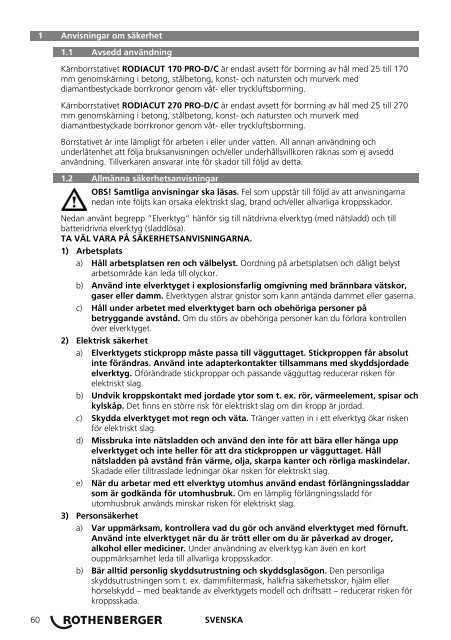 BA Umschlag RODIACUT 170-270 PRO 0808 - Rothenberger