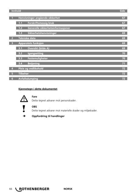 BA Umschlag RODIACUT 170-270 PRO 0808 - Rothenberger